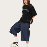 CONCERT CROP TEE - VINTAGE BLACK