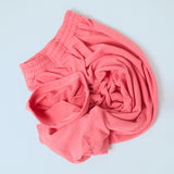 WIDE-LEG PINK TROUSERS