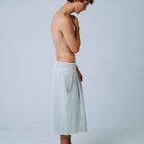 WIDE-LEG CAPRI TROUSERS IN DREAM BLUE