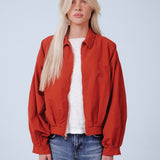 THE NIGHT I LEFT YOU IN JAPAN BOMBER IN RED