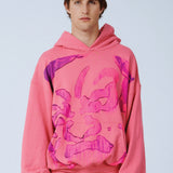 SELF PORTRAIT OF A THUNDER GOD HOODED SWEATSHIRT
