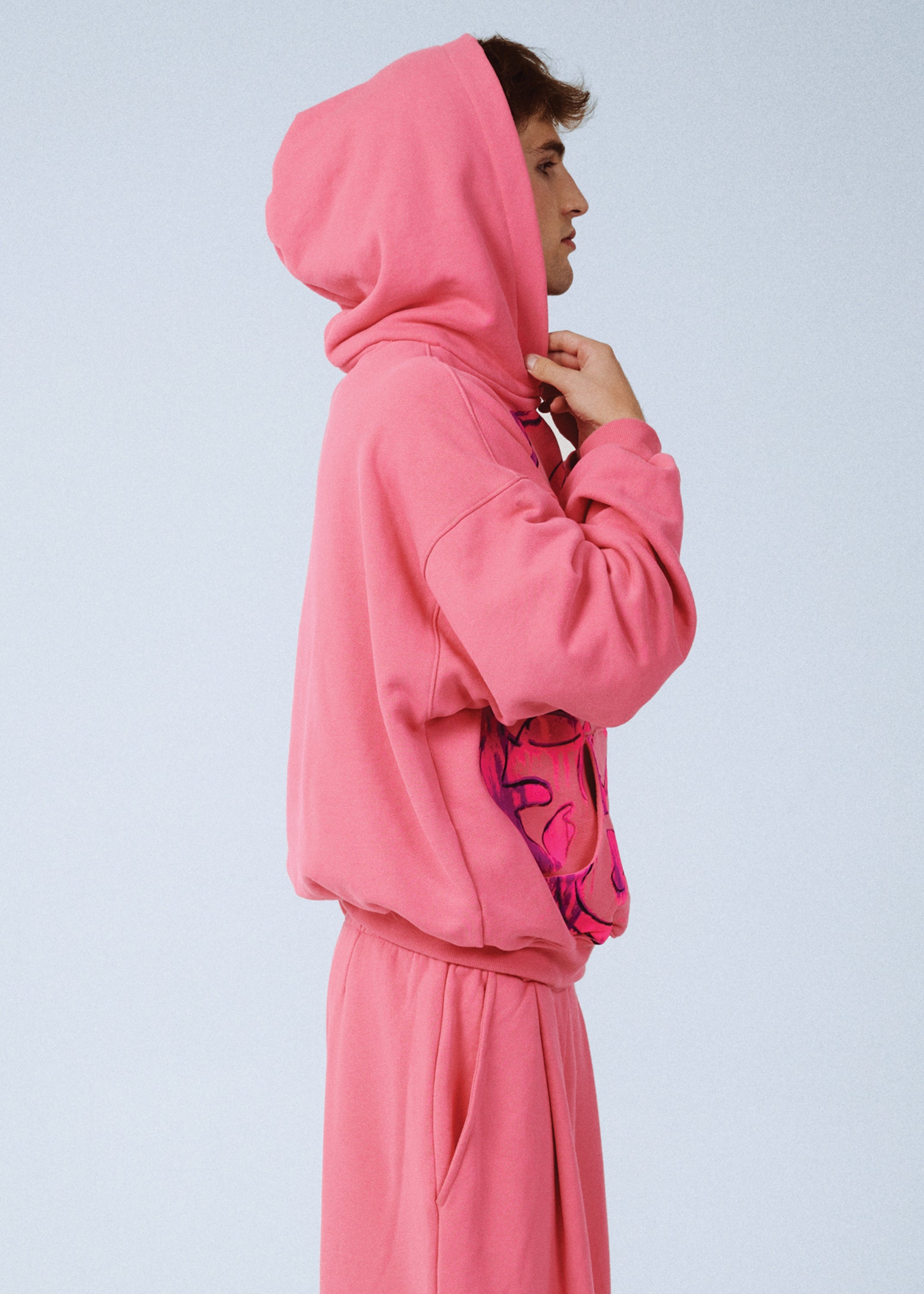 SELF PORTRAIT OF A THUNDER GOD HOODED SWEATSHIRT