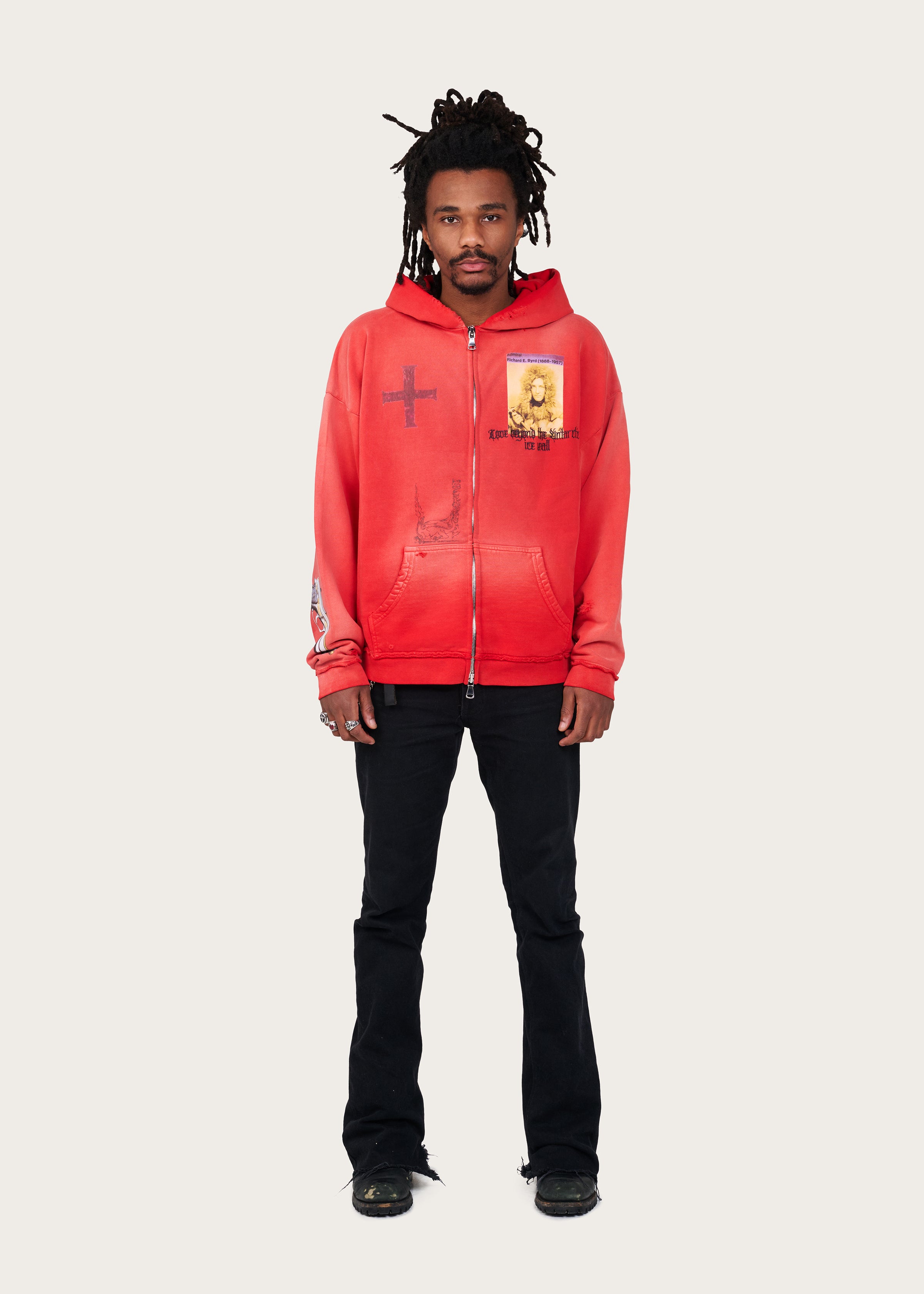 HIDDEN WORLDS ZIP-UP HOODIE