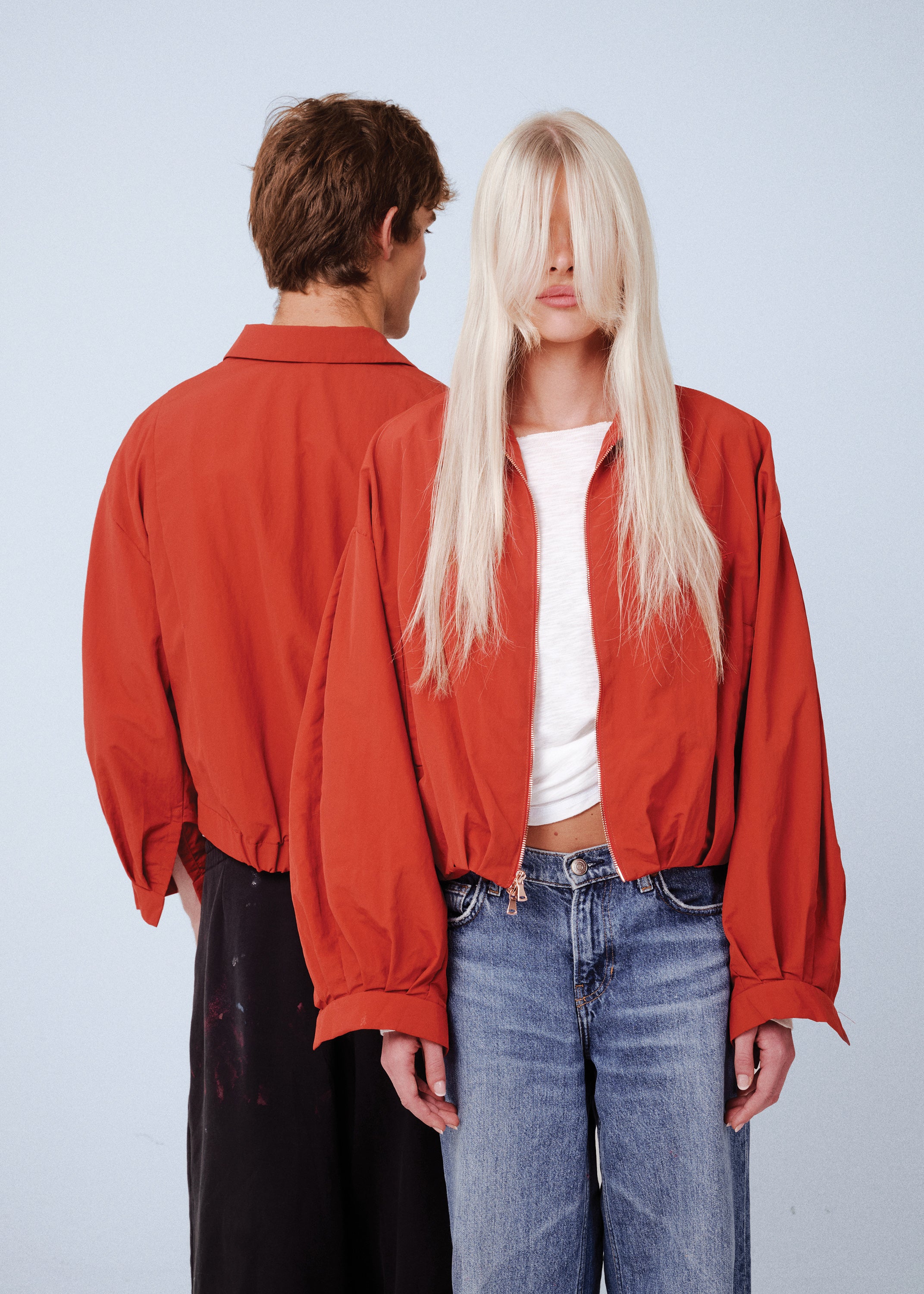 THE NIGHT I LEFT YOU IN JAPAN BOMBER IN RED