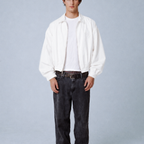 THE NIGHT I LEFT YOU IN JAPAN BOMBER IN CLOUD WHITE